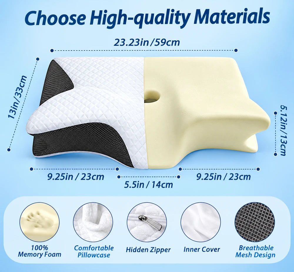 ErgoButterfly Pillow™
